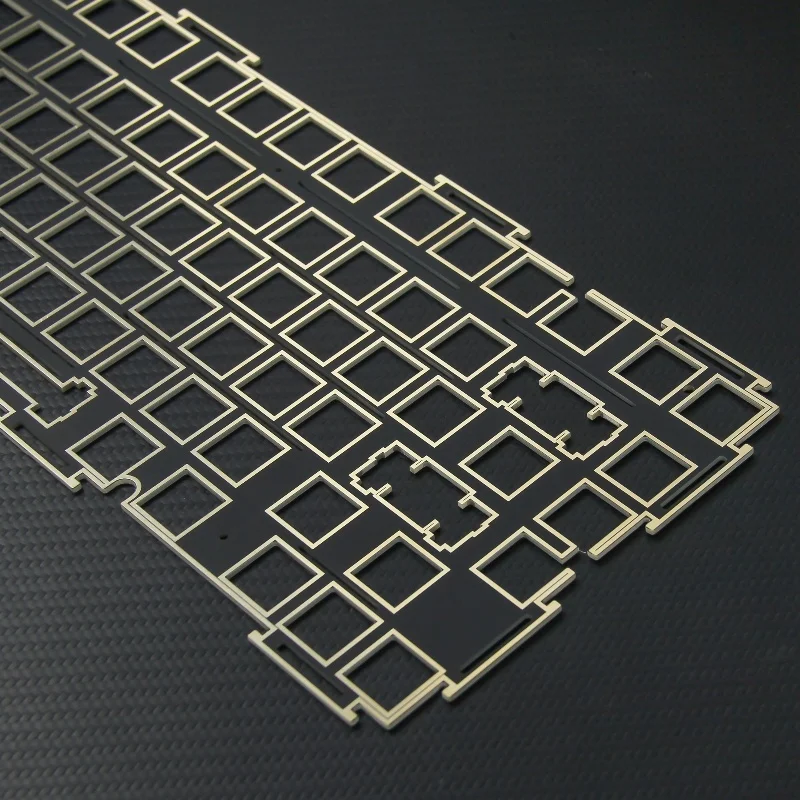 Fr4 Goldplated Positioning Board Diy Positioning Board Fr4 Material Suitable For Furycube F75 Keyboard 84 Keys Wallpaper Engine