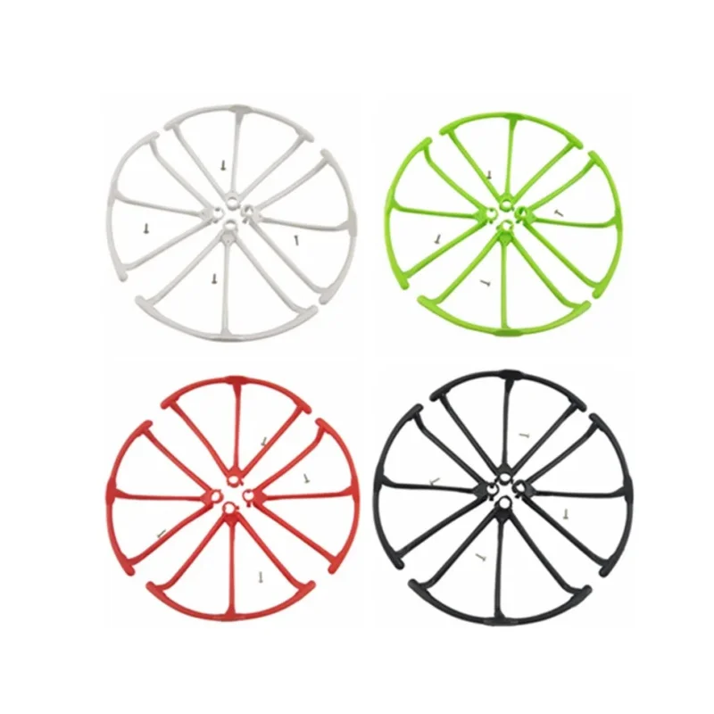 Hélice anel de capa protetora para RC Quadcopter, lâminas ventilador, Hubsan H502E, H502S, X4, H502E, H507A, H216A, vermelho, verde, preto, branco