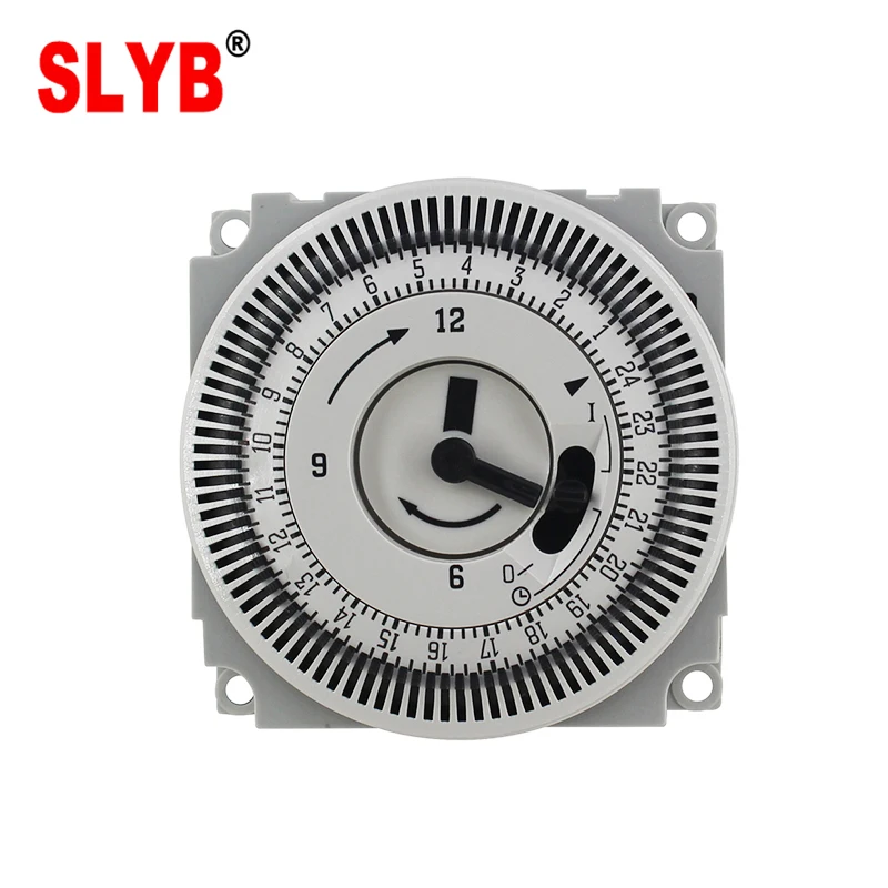 24 Hour Auto off Timer Mechanical Rotary Time Control Switch SL189 TH189 Low Voltage 110-220VAC for Home Automation