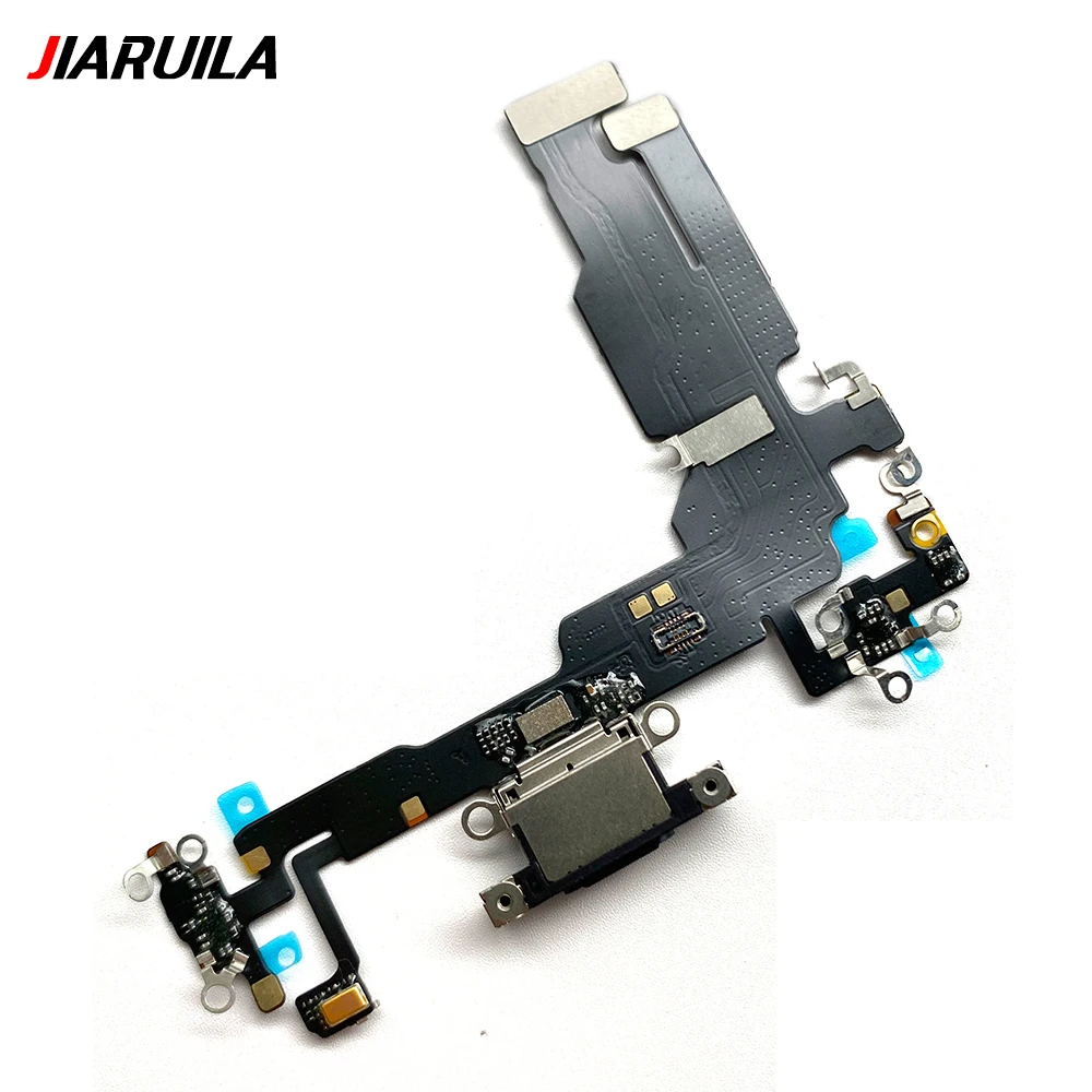 Dock Connector Micro USB Charger Charging Port Flex Cable Microphone Board For Iphone 15 Pro Max Plus