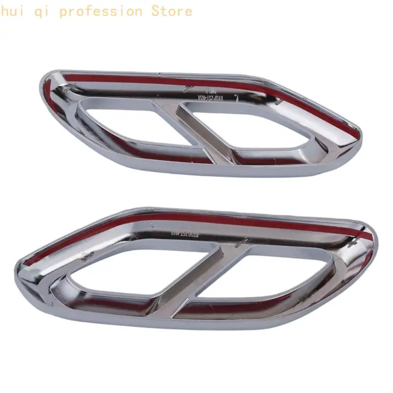 Car Tail Pipe Output Cover Trim Set for GLC Class X254 Rear Outlet Styling H8WE