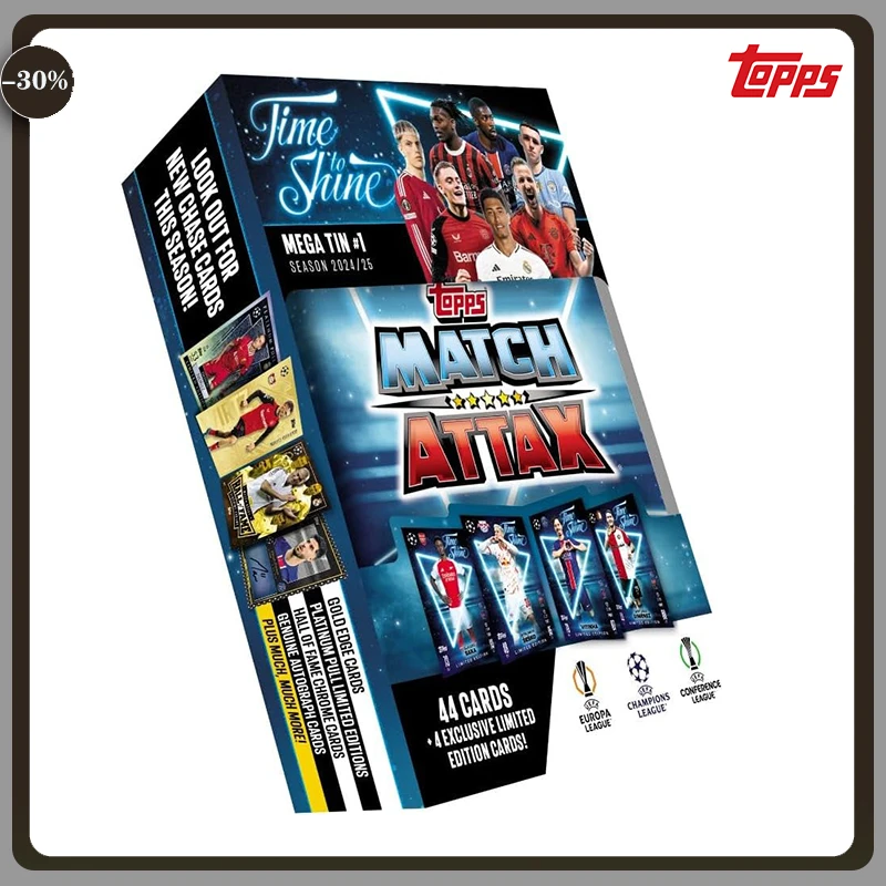 match attax booster box Topps Match Attax Booster Tin UCL 25/26 - Football Cards