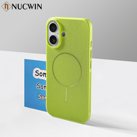 Summer Dopamine Colourway Breathable Case for iPhone 11 12 13 14 15 16 Pro Max 16 Plus Ultra Thin Magnetic Charging Hard Cover