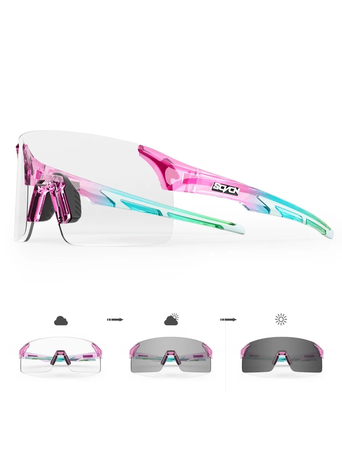 AliExpress SCVCN Scvcn Photochromic Cycling Glasses Sunglasses for Man Outdoor Sports Bike Glasses  MTB Fishing Hiking Eyewear Bicycle Goggles