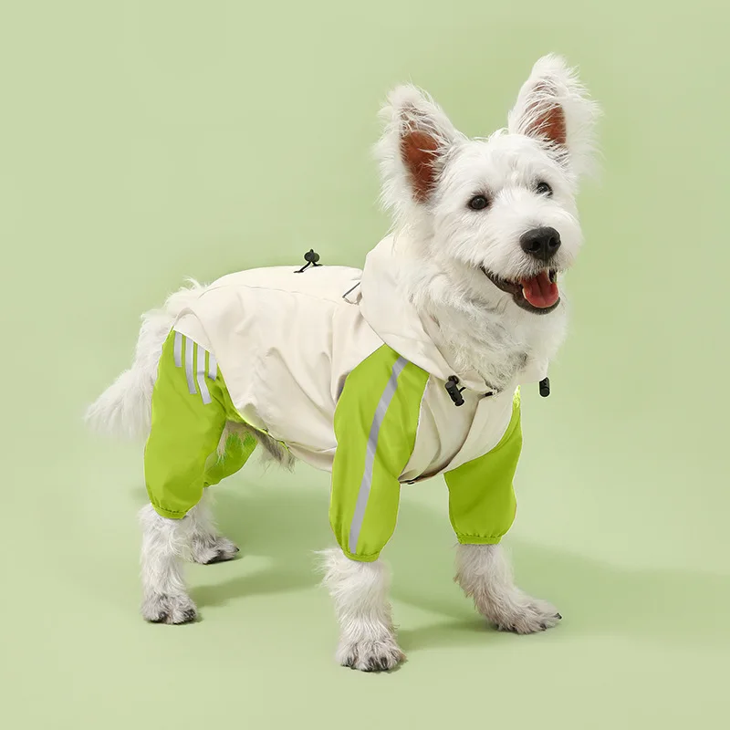 

Pet Supplies Dog Clothing Raincoat Pet Clothes Autumn and Winter Warm Windproof Small Dog Raincoat Pet Jacket