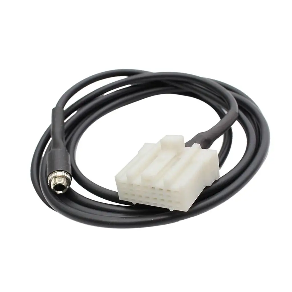 AUX Input Female Jack 3.5mm Audio Adapter Cable for IPod IPhone 4 4S 5 5S MP3 To Mazda 2 3 5 6 RX8 MX-5 Car Player view 5