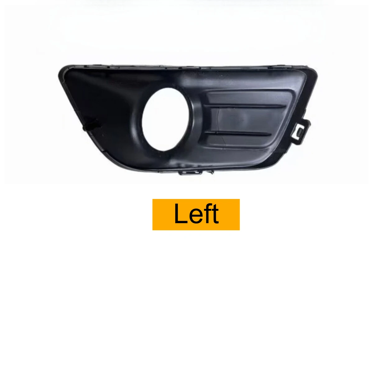 Front Bumper Fog Lamp Grille Cover Black Fog Light Surround Trim For Citroen C4 MK1 2008 2009 2010 2011 2012, OEM 742249