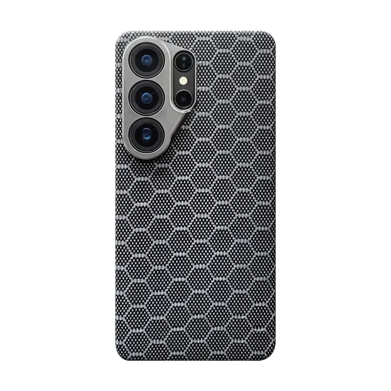 

Hot sales Real Kevlar Carbon Fiber Phone Case For Samsung Galaxy S26 Ultra Plus Magnetic Shockproof Protect High-end Cover