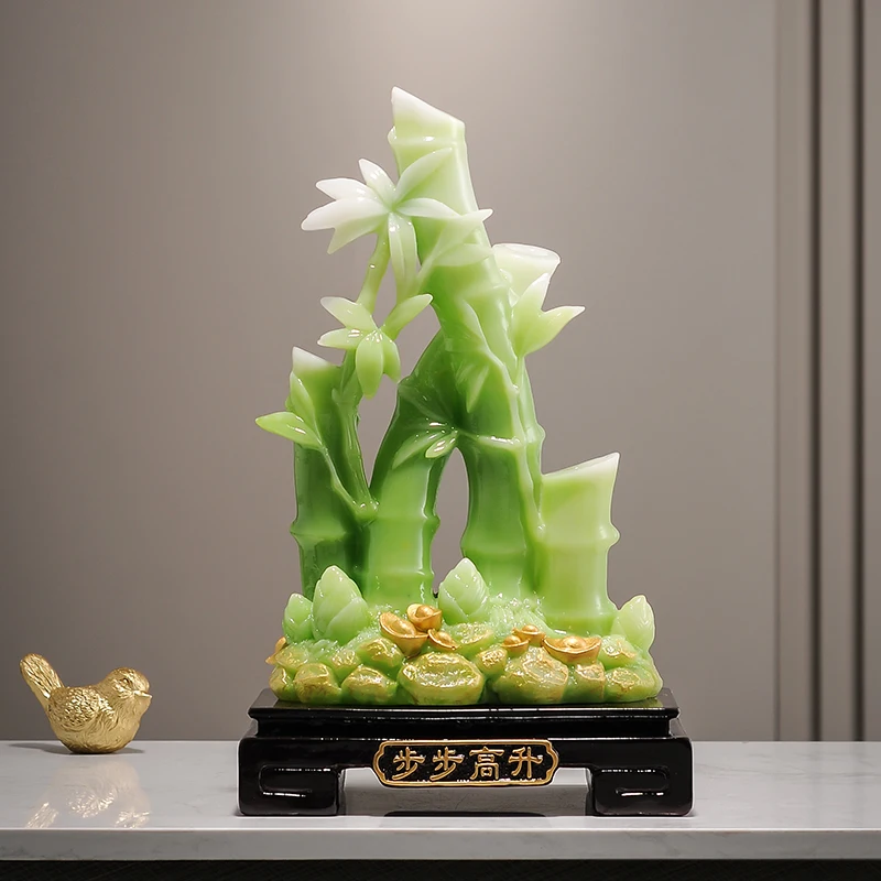 

Rich bamboo ornament entrance living room