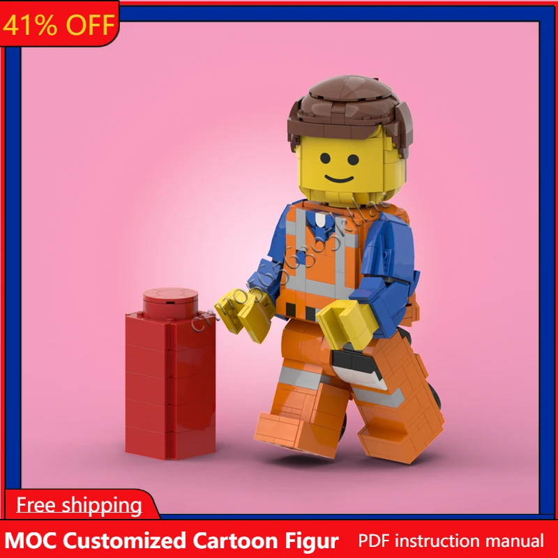 

793PCS MOC TV Figures Series Emmet Brickheaded Building Blocks Models Sets DIY Bricks Assembly Toys Kid Gifts Collection Display