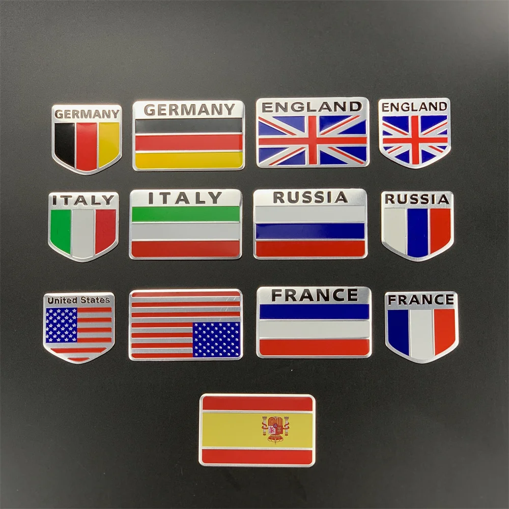 National Flag Car Sticker For SsangYong Tivoli Actyon Turismo Rodius Rexton Korando Kyron Musso Sports XLV Tivolan LIV-2 XAVL