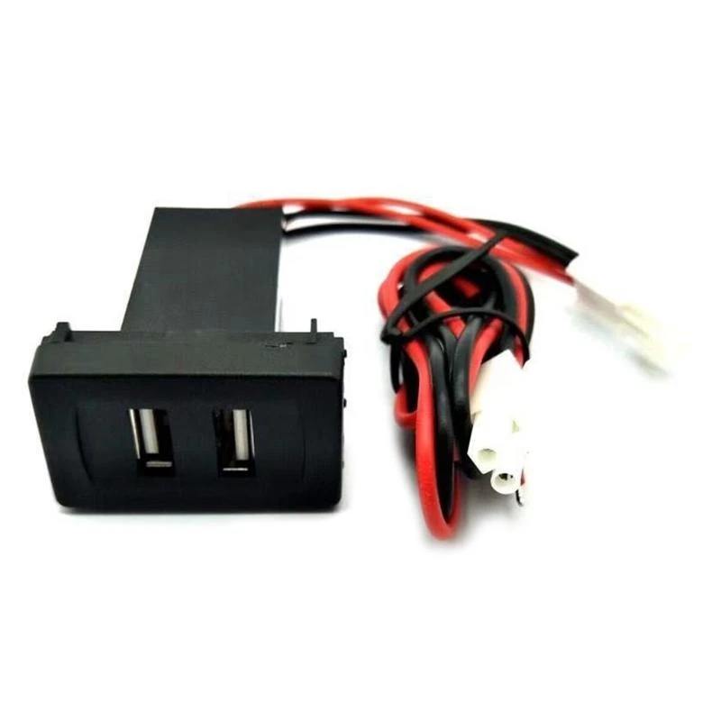 XA6H Dual USB Port Car Cigarette Splitter for