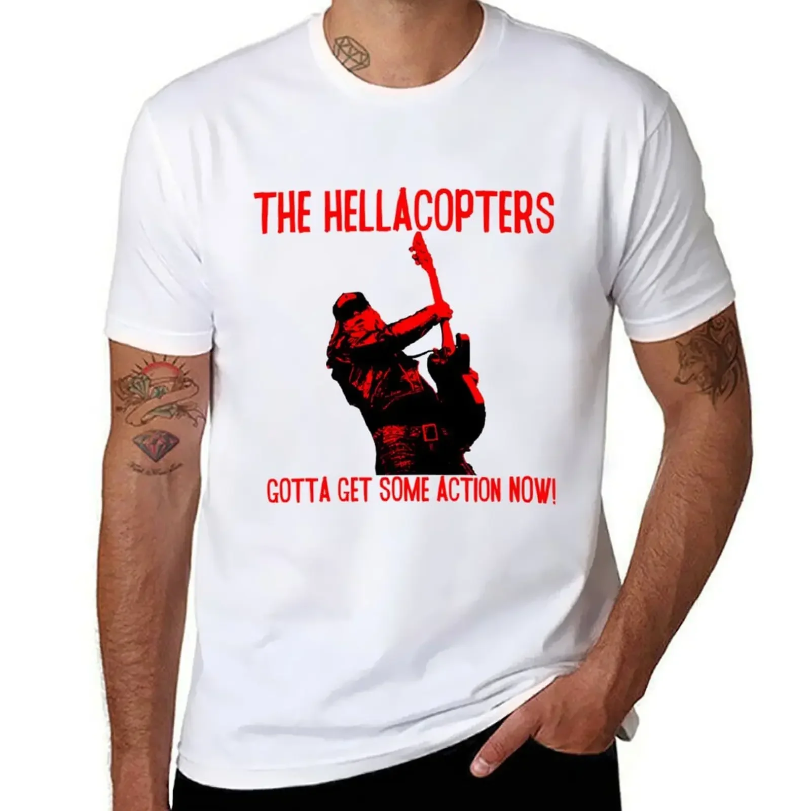 The Hellacopters Tribute Shirt T-Shirt oversized t shirt vintage graphic shirts mens vintage t shirts