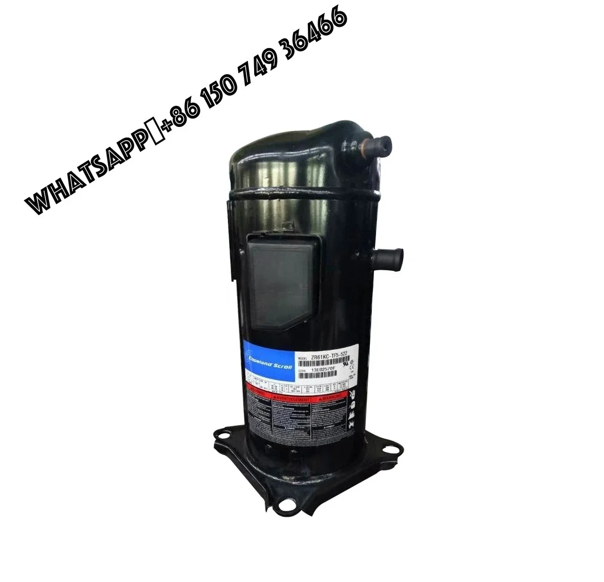ZR Series Air Conditioning Refrigeration Scroll Compressor ZR72KCE-TFD-950 460V/60HZ 6HP Cope land Compressor for Refrigeration