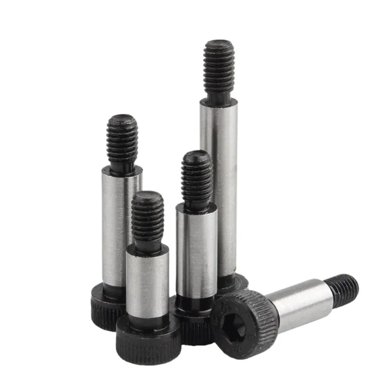 Grade 12.9 Steel Hex Hexagon Socket Cap Head Shouldd Roller Bearing Screw Bolt 1Pcs M5 M6 M8 M10 Diameter= 6 8 10 12mm