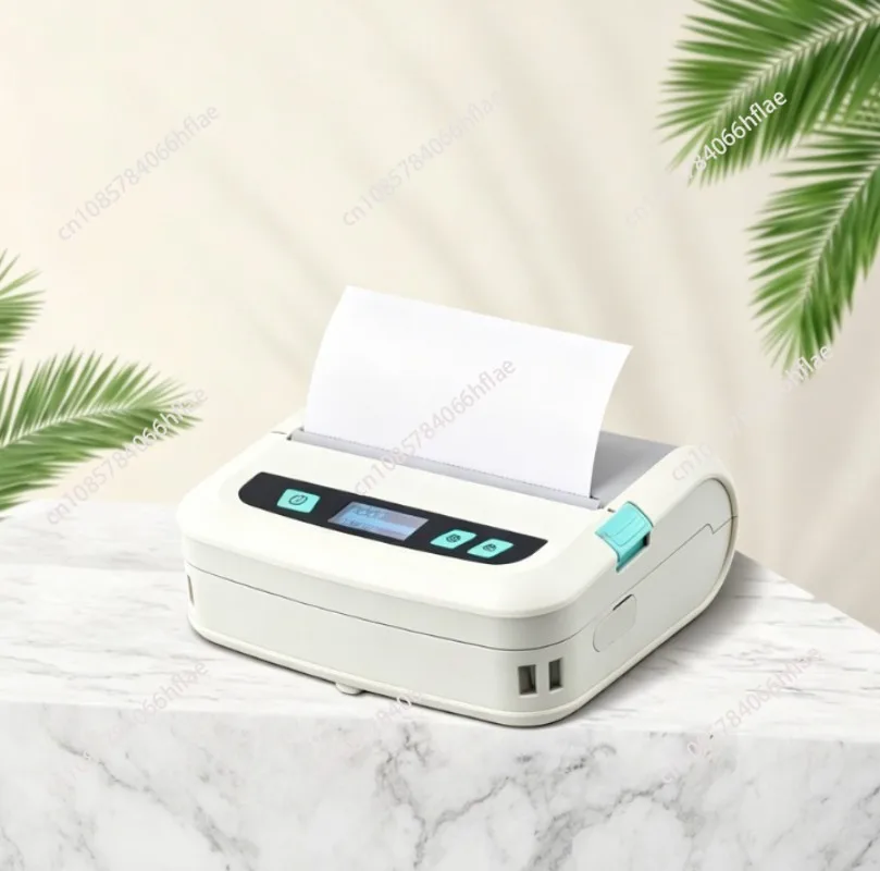 For XP-441B 4 Inch Thermal Label Printer, BT NFC Portable Mobile Printer for Barcode Shipping Label