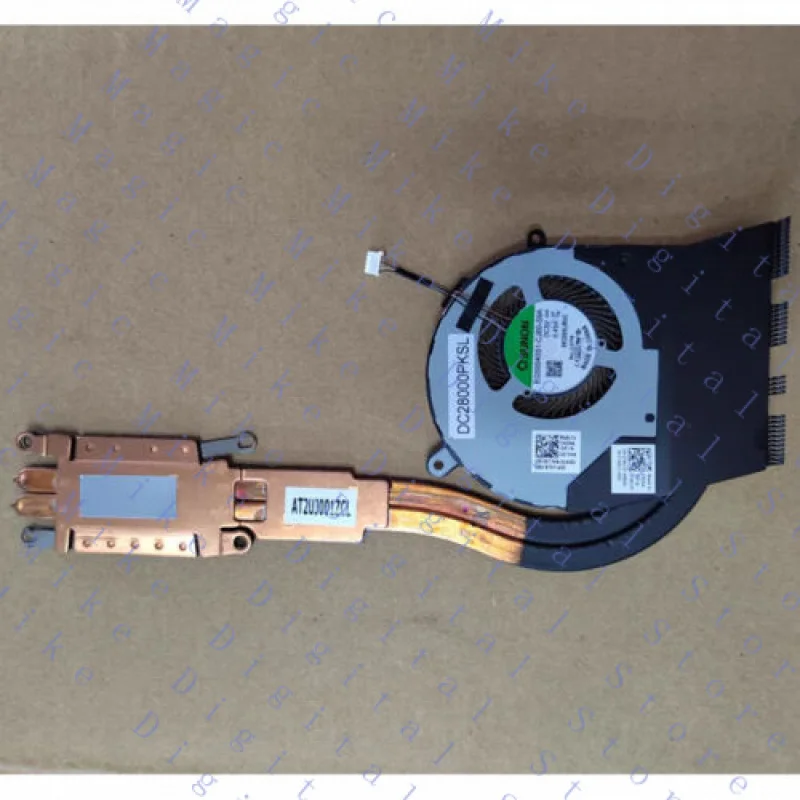 

UU для DELL Latitude 5510 E5510 5401, модуль охлаждающего вентилятора 07W13Y