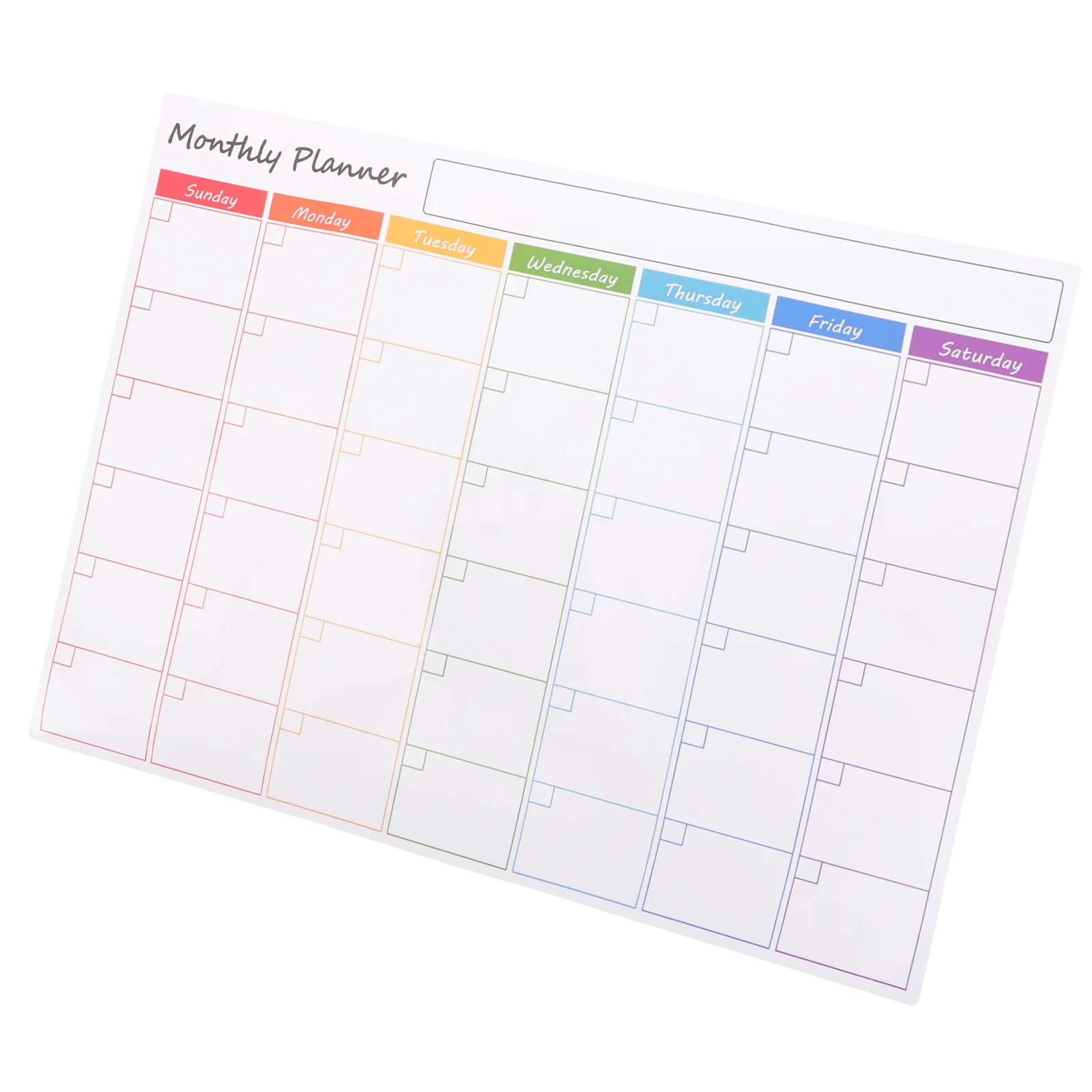 Monthly Planner Fridge Magnets Schedule Board Dry Erase Magnetic Whiteboard Calendar