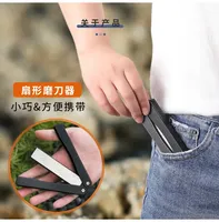 Diamond Sharpener Portable Double Side Whestone for Pocket Folding Knife Sharpening Stone Sharpener Suitable for Outdoor