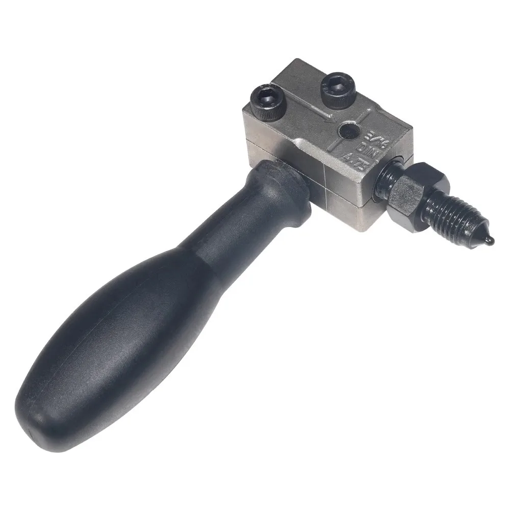 4PCS Set 3/16'' Double Flaring Adapter 45-Degree Automotive Brake Pipe Flaring Tool Kit Universal Brake Line Flaring Tools