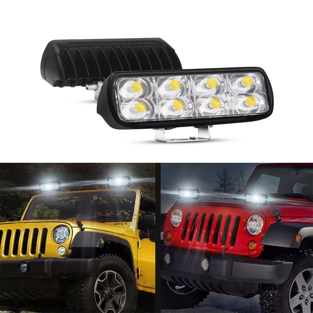 

24w Slim Spot LED Bar Off Road 12V 24V LED Light Bar/Work Light For Car 4x4 Truck ATV 4WD SUV Boat Barra LED Lightbar 12v 24v