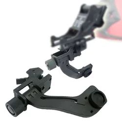 Tactical Polymer NVG Mount Set Night Vision J Arm Mount Adapter fit Mich Fast M88 Wendy Helmet for Pvs14 Pulsar Monocular GS1X20