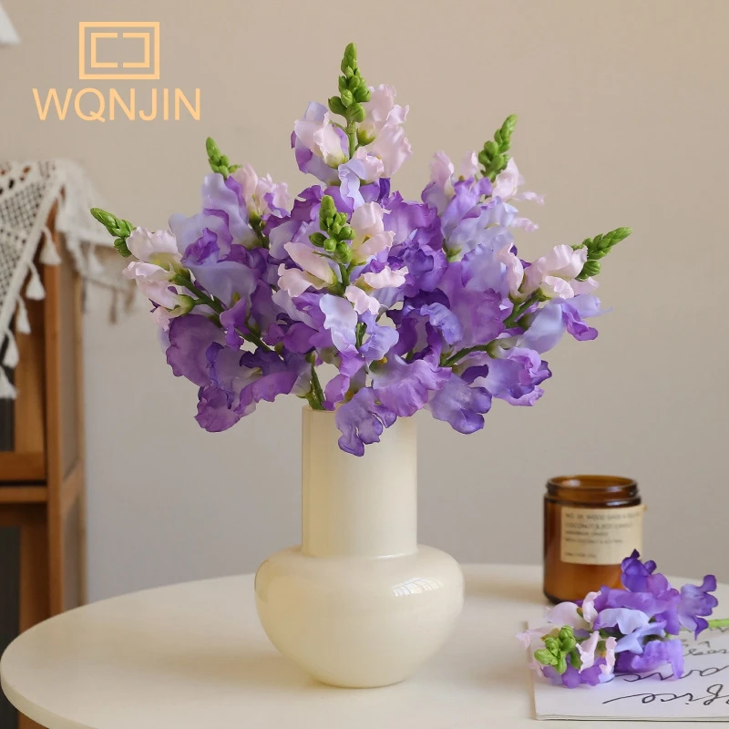 Violet Simulation Flower Hyacinth, Light Luxury And High-end Artificial Flower Decoration, Living Room, Home,Floral art