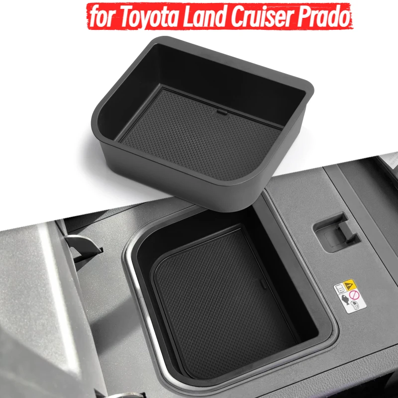 

for Toyota Land Cruiser Prado 250 Lexus GX 550 2024 2025 Car Armrest Storage Box Cool Box Case Organizer Tray Accessories