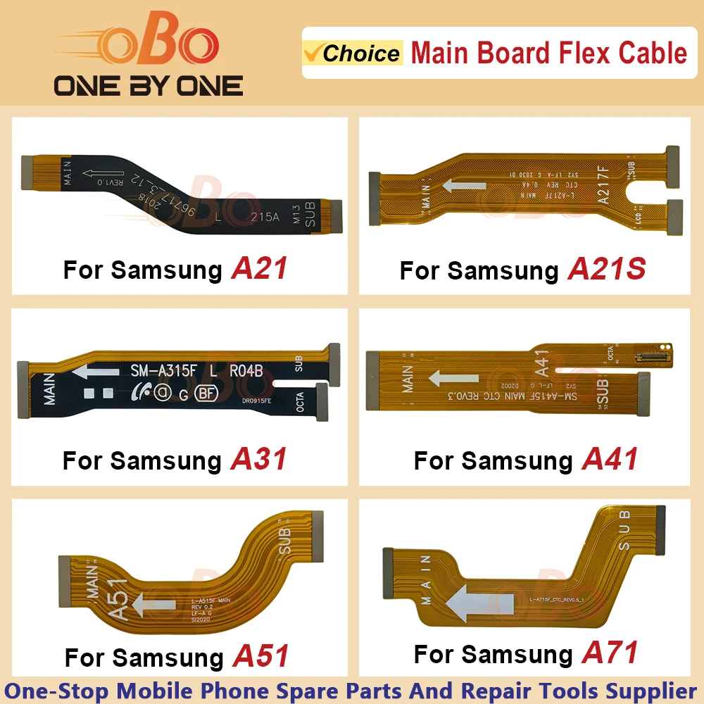 Motherboard Main Board Connection Connector Ribbon Flex Cable for Samsung Galaxy A21 A21s A217F A31 A41 A51 A71 Repair (1PC)