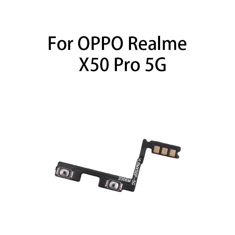 Mute Switch Control Key Volume Button Flex Cable For OPPO Realme X50 Pro 5G