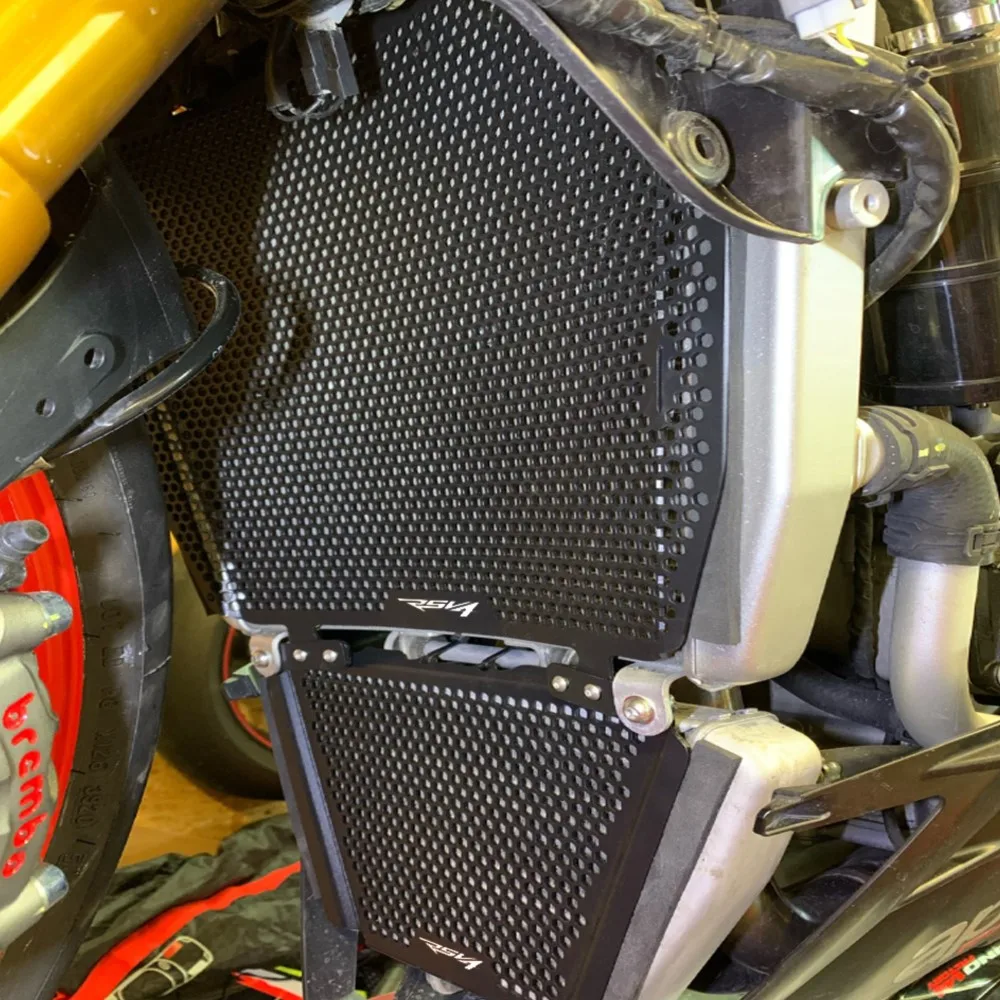 

2024 NEW Radiator Guard Grille Cover Protector For Aprilia Tuono V4 1100 Factory 17 RSV4 1000 APRC RF 1100 RR Oil Cooler Cover