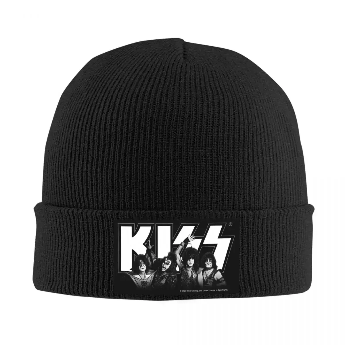 

Теплая вязаная шапка Kiss-Rock Band Retor, модная шапка с капюшоном, осенне-зимние уличные шапки, шапки для взрослых унисекс