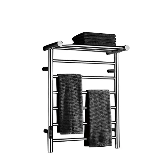 High Quality Bathroom Toilet Vertical Heated Towel Rail Heating Bathroom Free Standing Electric Towel Rack