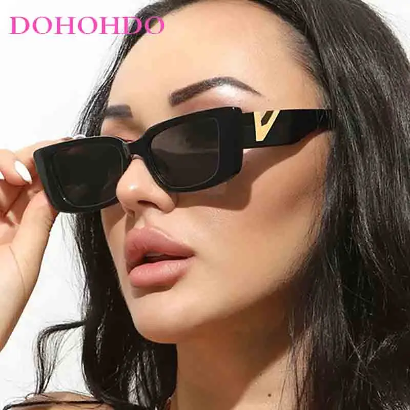 

Fashion Sunglasses Luxury Brand Design V Sun Glasses For Ladies New Classic Rectangle Driving Eyewear UV400 Oculos De Sol Gafas