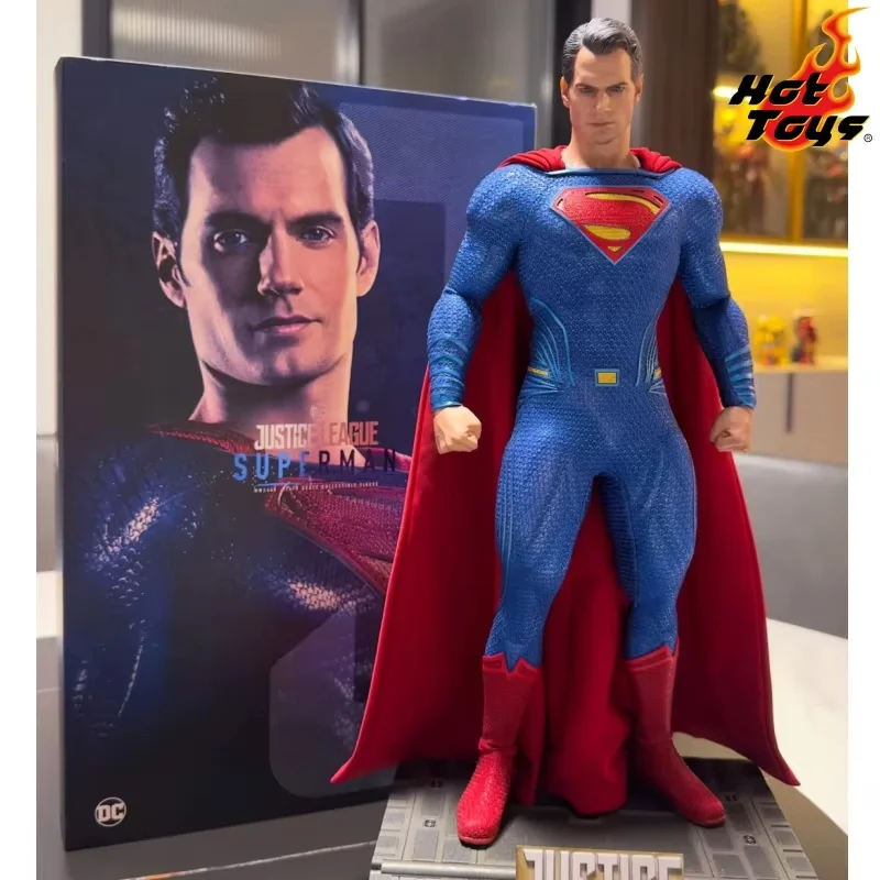 In Stock Genuine HOTTOYS HT 1/6 MMS465 DC Justice League Superman 3.0 Superman Action Figure Model Toys Gifts