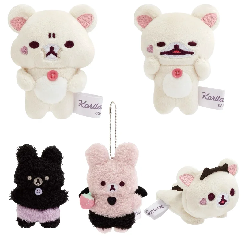 Новый Rilakkuma Little Devil Bear Sister Плюшевый брелок в виде медведя Плюшевая кукла Подвеска Kawaii Милая кукла Сумка Подвеска Мини-игрушка в подарок для девочек Новый Rilakkuma Little Devil Bear Sister Плюшевый брелок в виде медведя Плюшевая кукла Подвеска Kawaii Милая кукла Сумка Подвеска Мини-игрушка в подарок для девочек