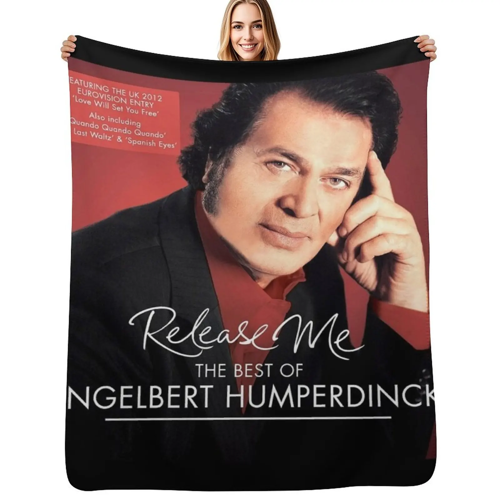 

The best of engelbert humperdinck Throw Blanket Soft Sherpa Fleece Warm Blanket for Winter