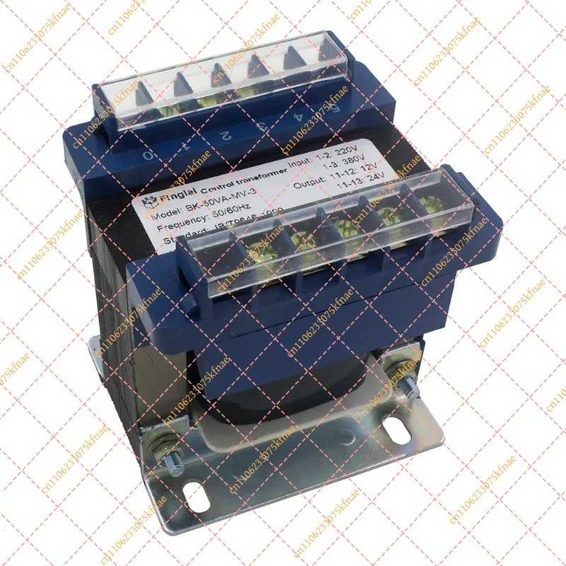 BK-50VA Control Power Transformer, 50W BK Type 380V/220V Input Multi Voltage Output 220V 110V 36V 24V 12V 6.3V
