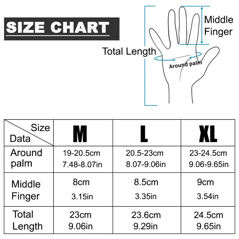 Winter Buckle Cycling Gloves Unisex Windproof Touch Screen Warm Gloves Men's Women's Outdoor Sports Running Skiing Gloves