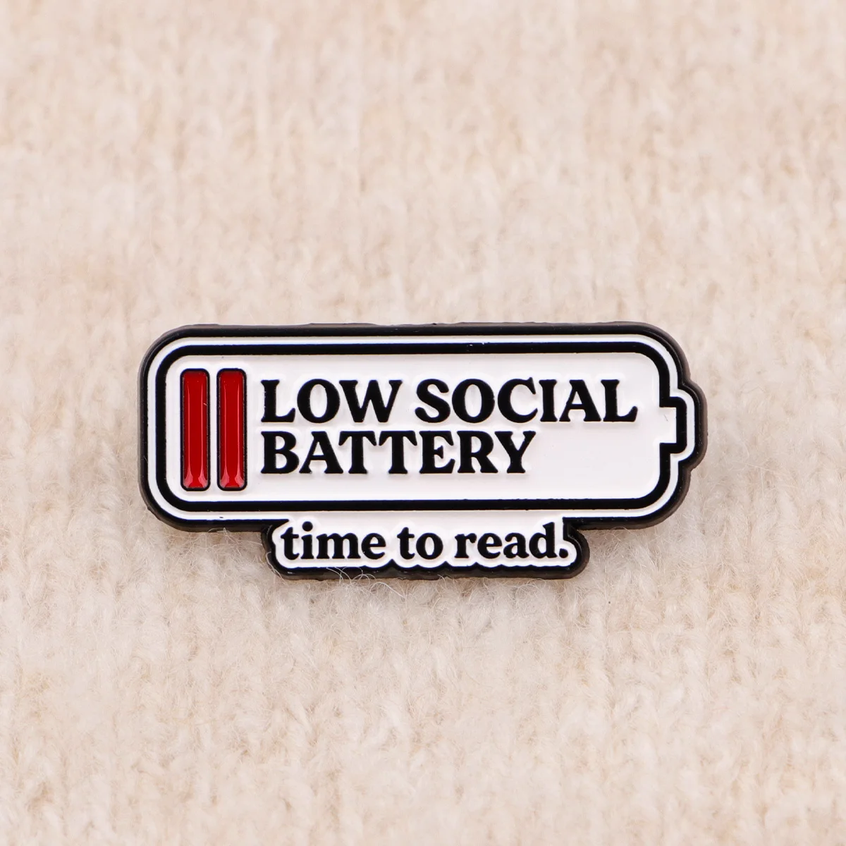 Low Social Battery Funny Jesus Quotes Enamel Pin Cartoon Cat Otter Brooches Lapel Badges Narcissus Jewelry Gifts for Friends