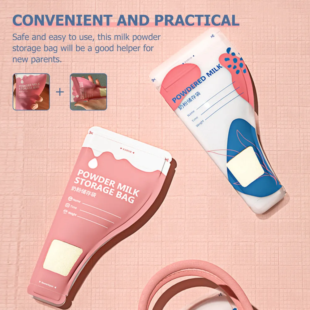 

30Pcs Milk Powder Carrying Bags Easy Pour Design for Formula Travel Storage Formula Container Milk Powder Dispenser