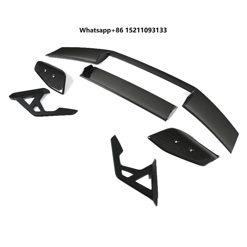 AD Dry Carbon Fiber Rear Wing for G87 Prepreg Spoiler for 2023 M2 Customizable Carbon Fiber Trunk Spoiler for Luxury