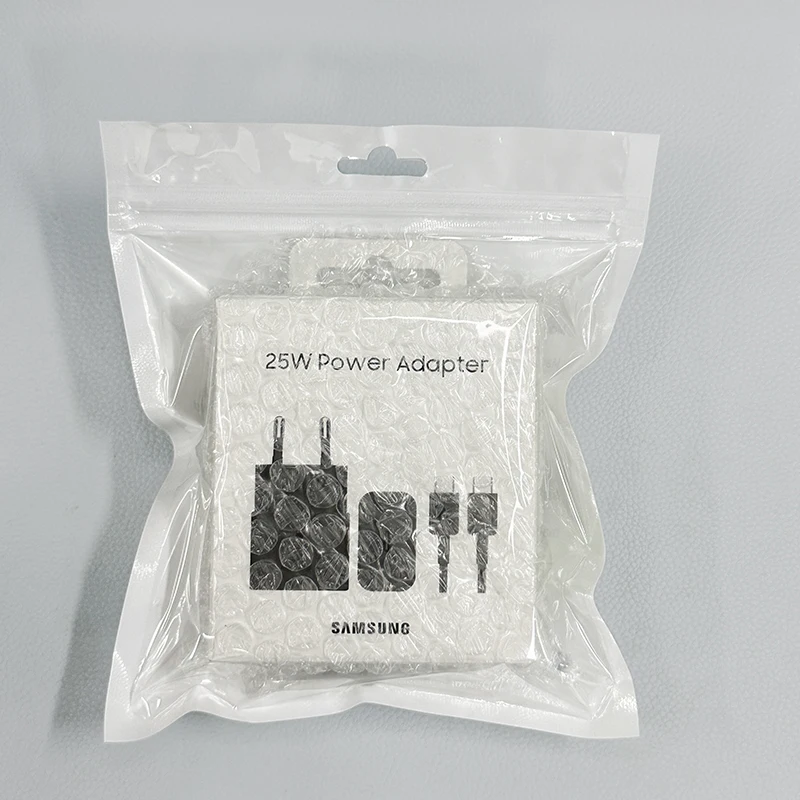 Original Samsung Charger 25w Super Fast Charge EU US Adapter USB C Cargador Samsung Galaxy S25 S24 Ultra Plus A56 A36 A55 A05s - náhled 6