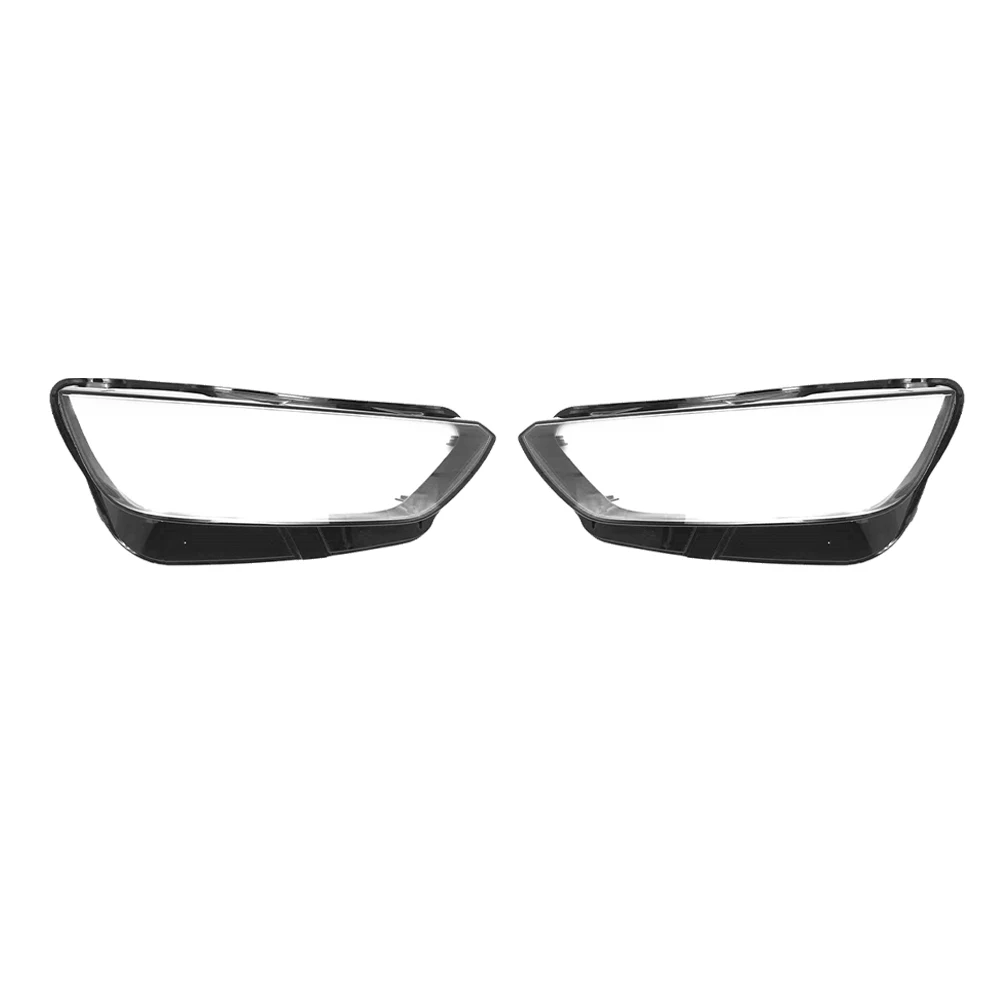 

1 Pair Left+Right for -Audi Q5 2021 2022 Car Headlight Lens Cover Head Light Lamp Lampshade Front Light Shell Cover