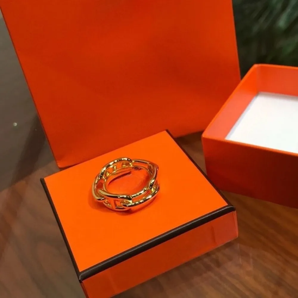 Clipe de anel de cachecol série H de luxo leve armazena perfeitamente lenços e faz cachecóis acessórios de roupas mais luxuosos