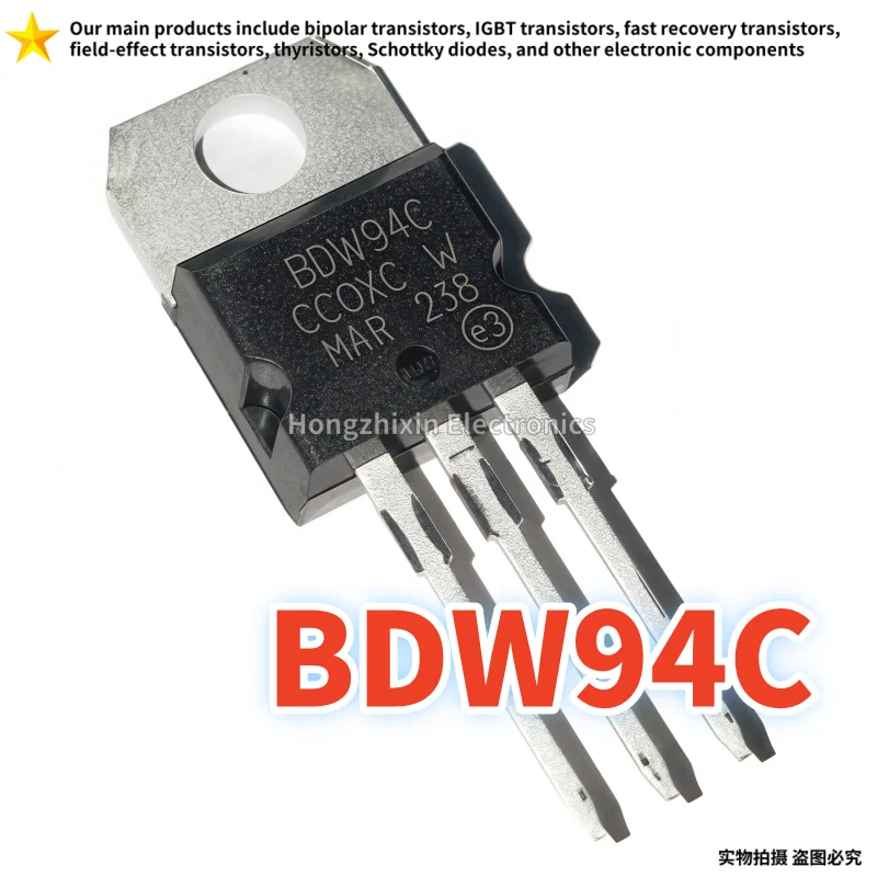 BDW94C ,BDW93C,10PCS NEW TO-220 BDW93 BDW94 Darlington Transistor,Multiple Models, Quantity Selection,
