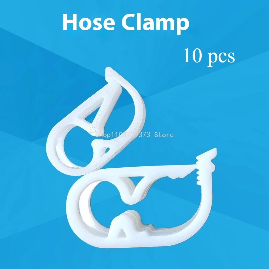 

10 шт. хомут для шланга контроля потока для наружного диаметра 6-8/8-13 мм, регулируемые эластичные хомуты для шланга для регулятора мягкого потока, часть управления