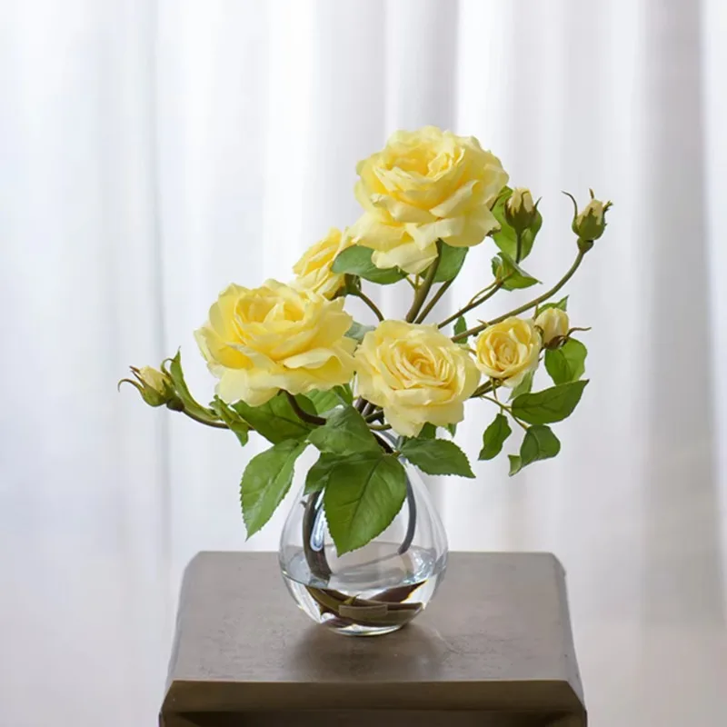 Fiori artificiali realistici per interni/esterni, grandi piante da pavimento