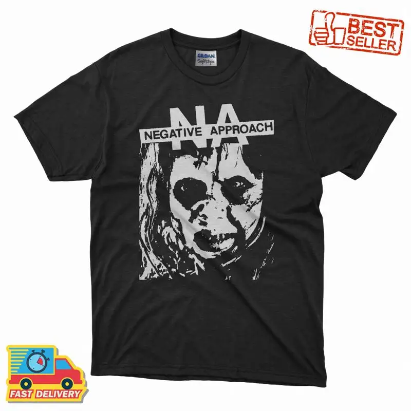 

Новая классическая футболка премиум-класса Negative Approach Evacuate для мужчин и женщин, S 4XL