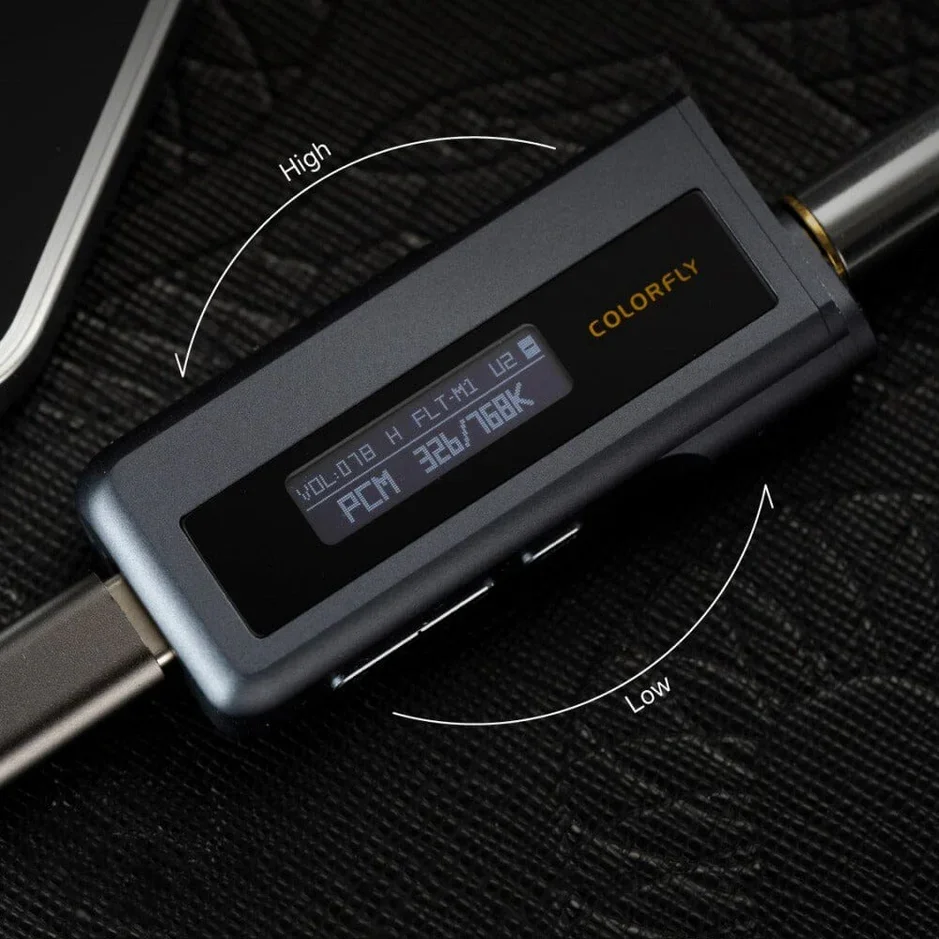 COLORFLY CDA M2 Portable MINI USB DAC/AMP Headphone Amplifier 2*CS43198 chips PCM768 DSD256 3.5+4.4m Output mquloos